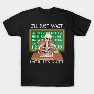 Halloween Skeleton Teacher T-Shirt